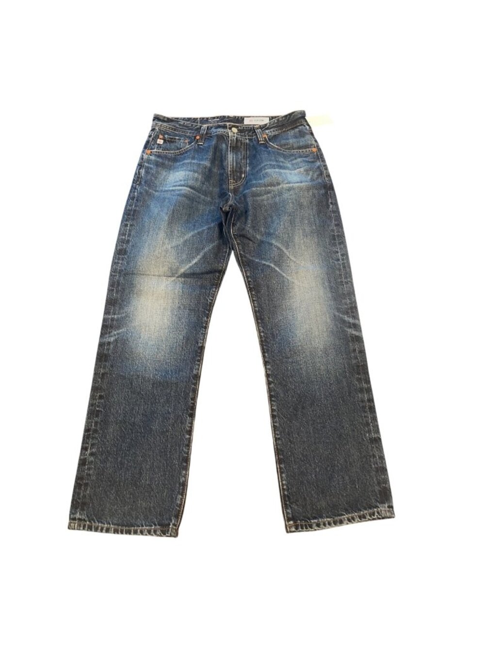 NEW AG Turner Loose Crop Jean Mens 32x28 Distressed Stretch AG-ED Denim Casual